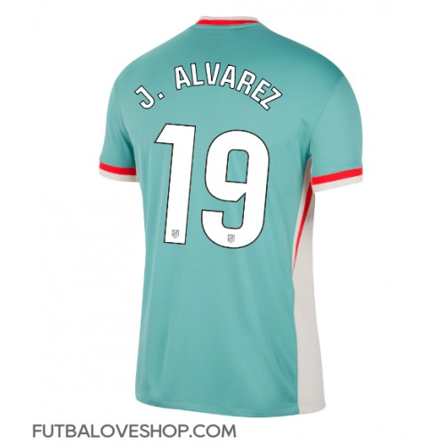 Dres Atletico Madrid Julian Alvarez #19 Preč 2024-25 Krátky Rukáv